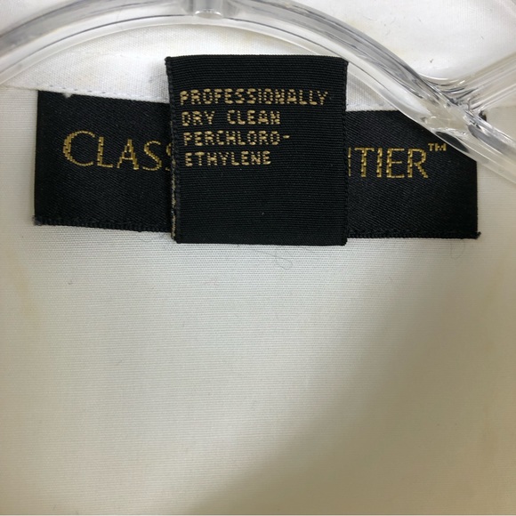 Classiques Entier White Button Down Shirt | Size L - Picture 5 of 7